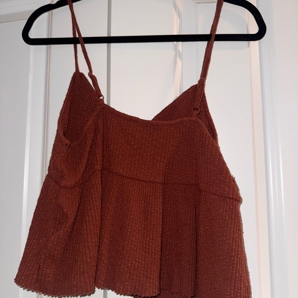 Wild Fable Rust Ribbed Camisole - Picture 2 of 3